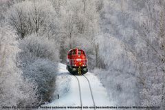 Die neue DB 261 017-8 auf Testfahrt.