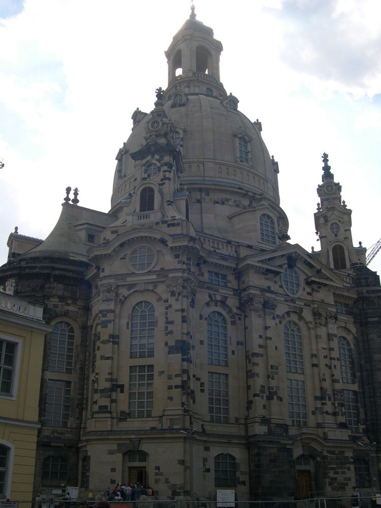 die neue Frauenkirche von Dresden