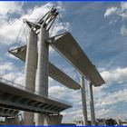 die neue Gustave-Flaubert-Brücke in Rouen