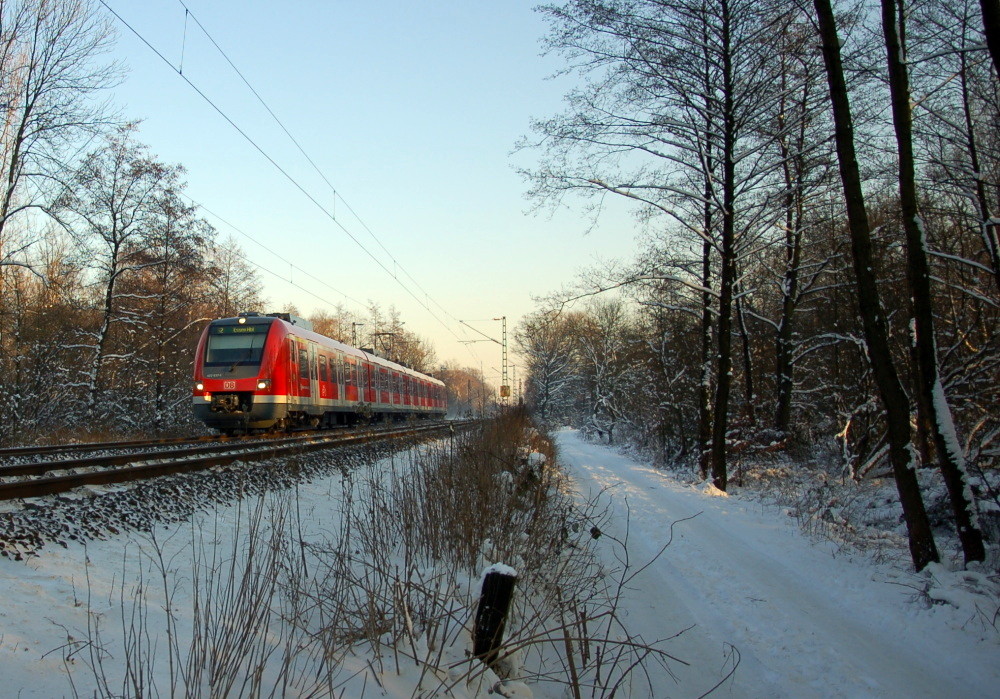 Die Neue im Schnee