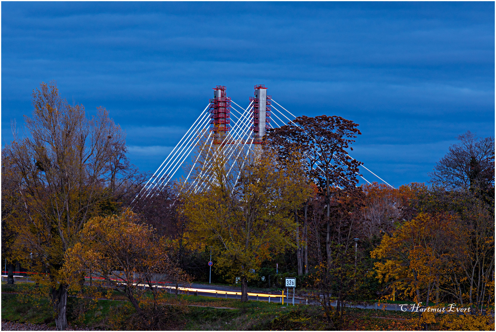 Die neue Kaiser Otto Brücke......