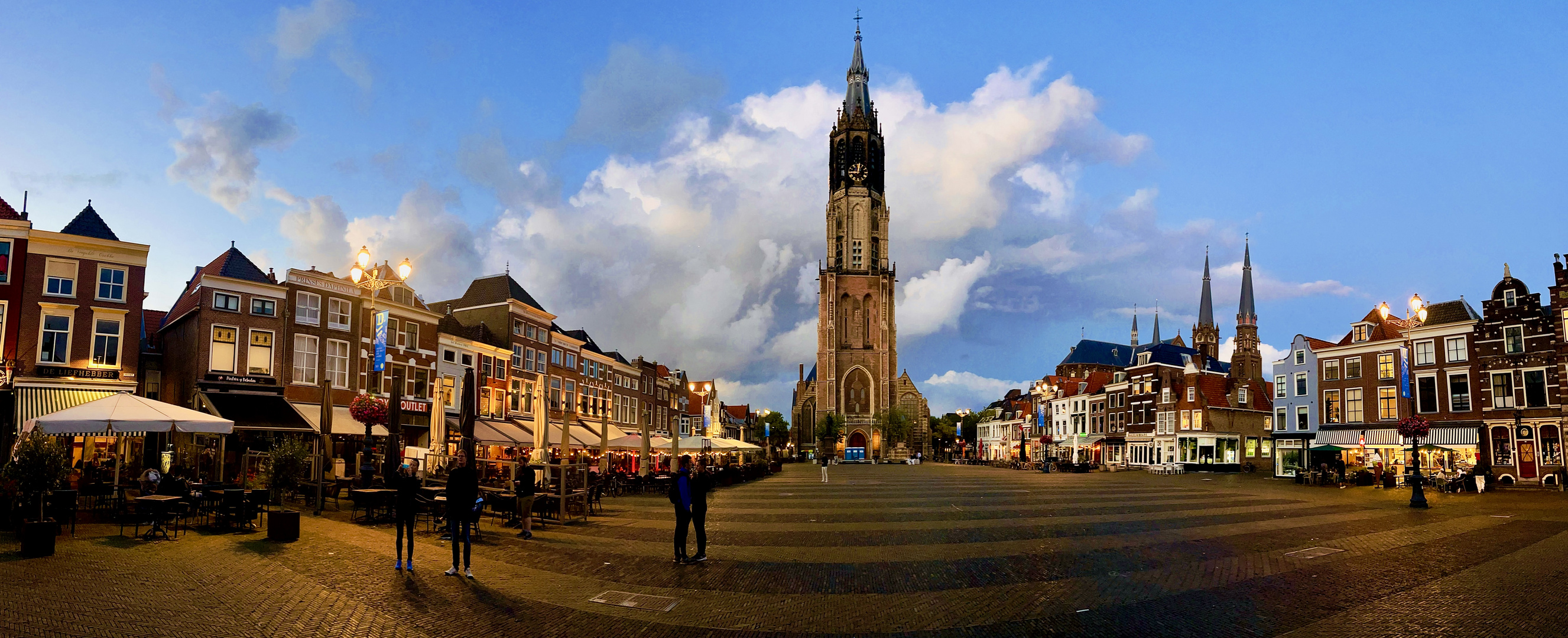 Die neue Kirche von Delft...