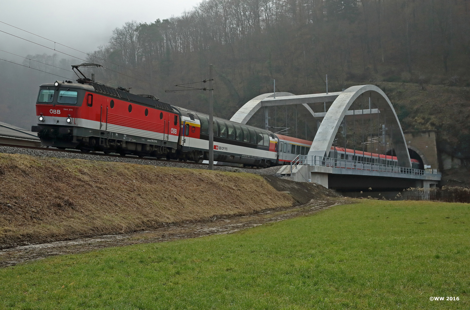 Die neue Kugelsteinbrücke