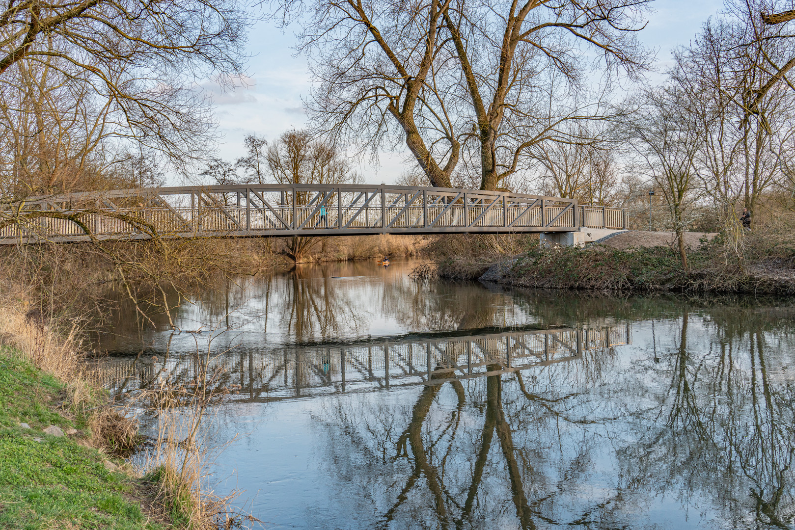 die neue Leinebrücke I - Hannover