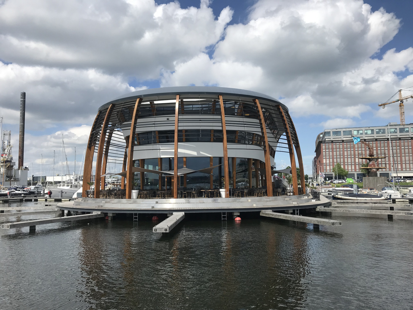 Die neue Marina in Amsterdam 1