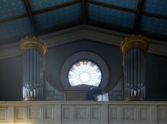 Die neue Orgel der Heilandskirche am Port von Sacrow