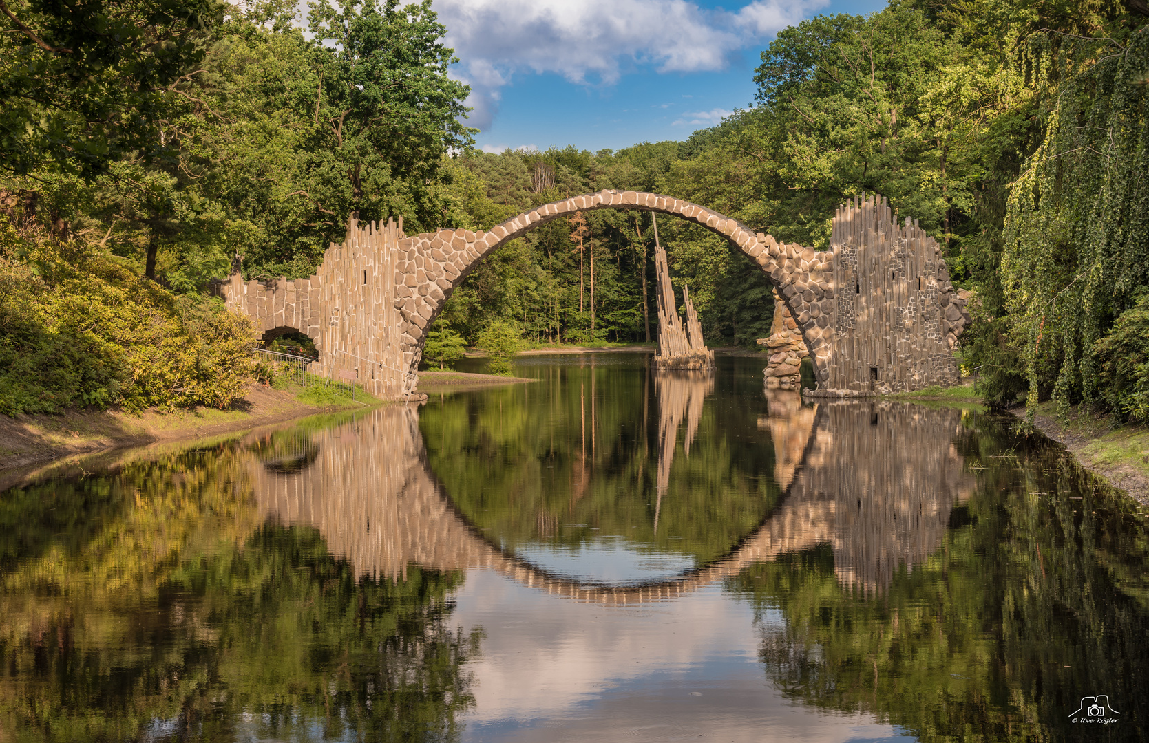 Die "neue" Rakotzbrücke