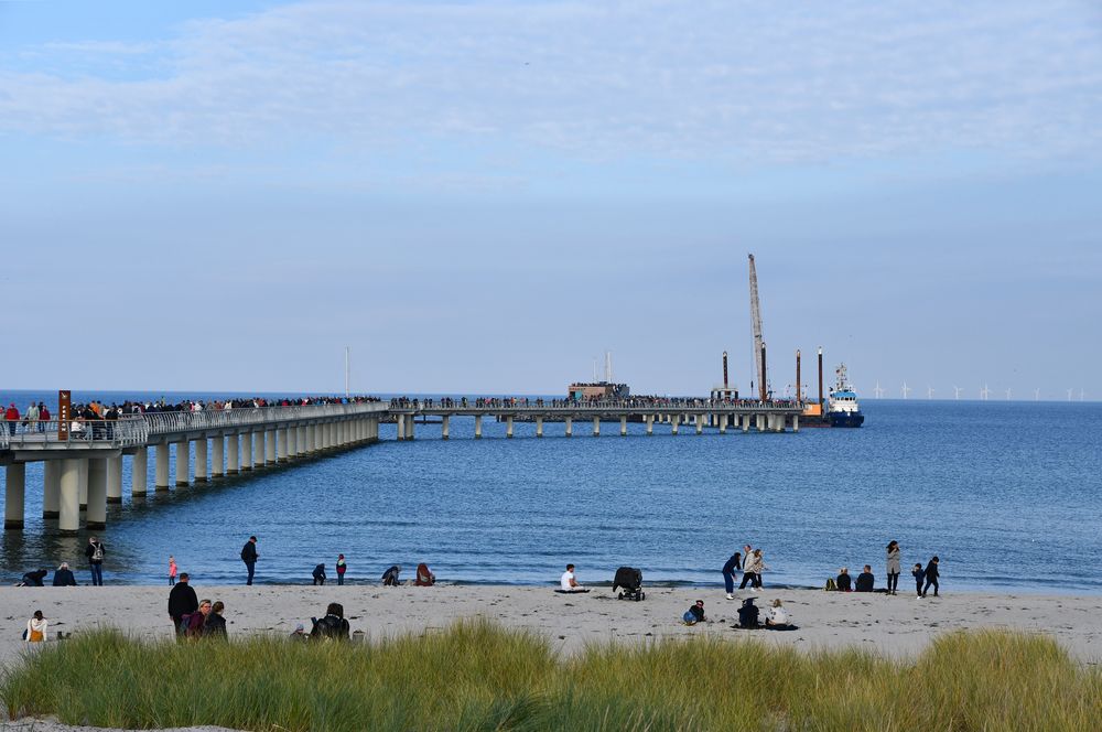 Die neue Seebrücke im Ostseebad Prerow