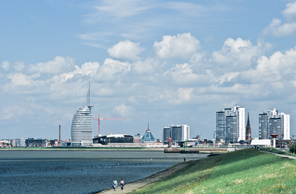 Die neue Silhouette von Bremerhaven