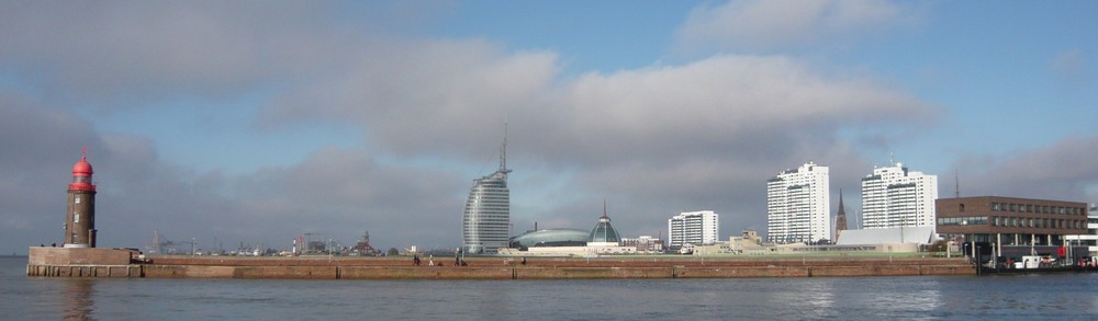 Die neue Skyline von Bremerhaven