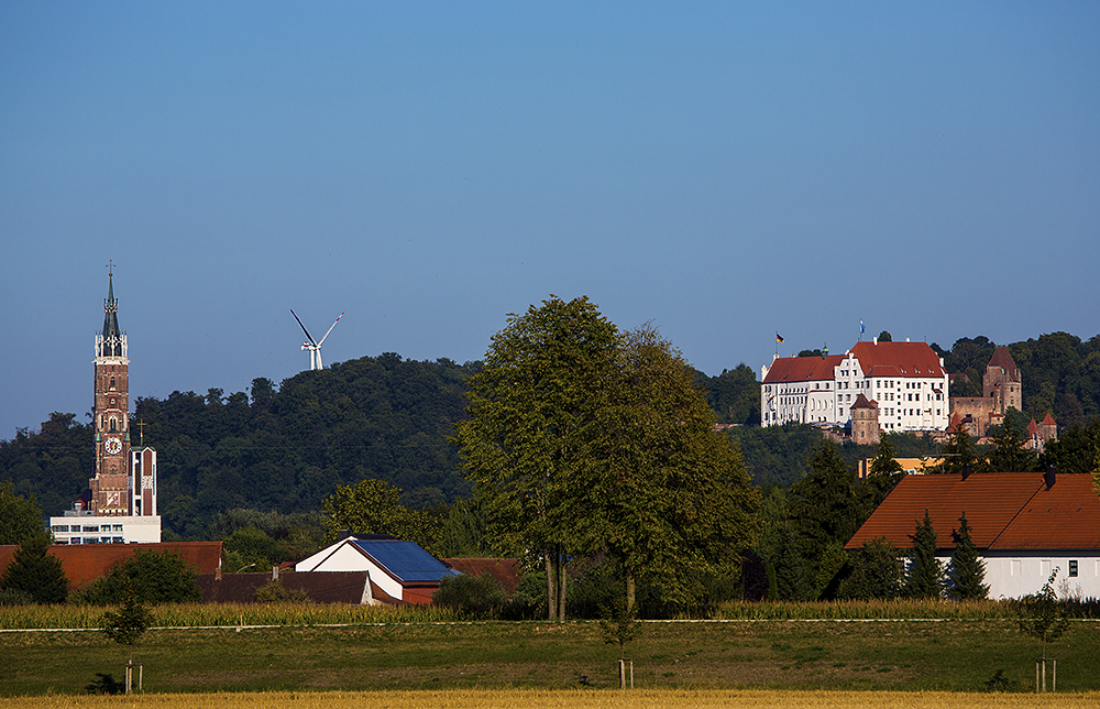 Die neue Skyline von Landshut......