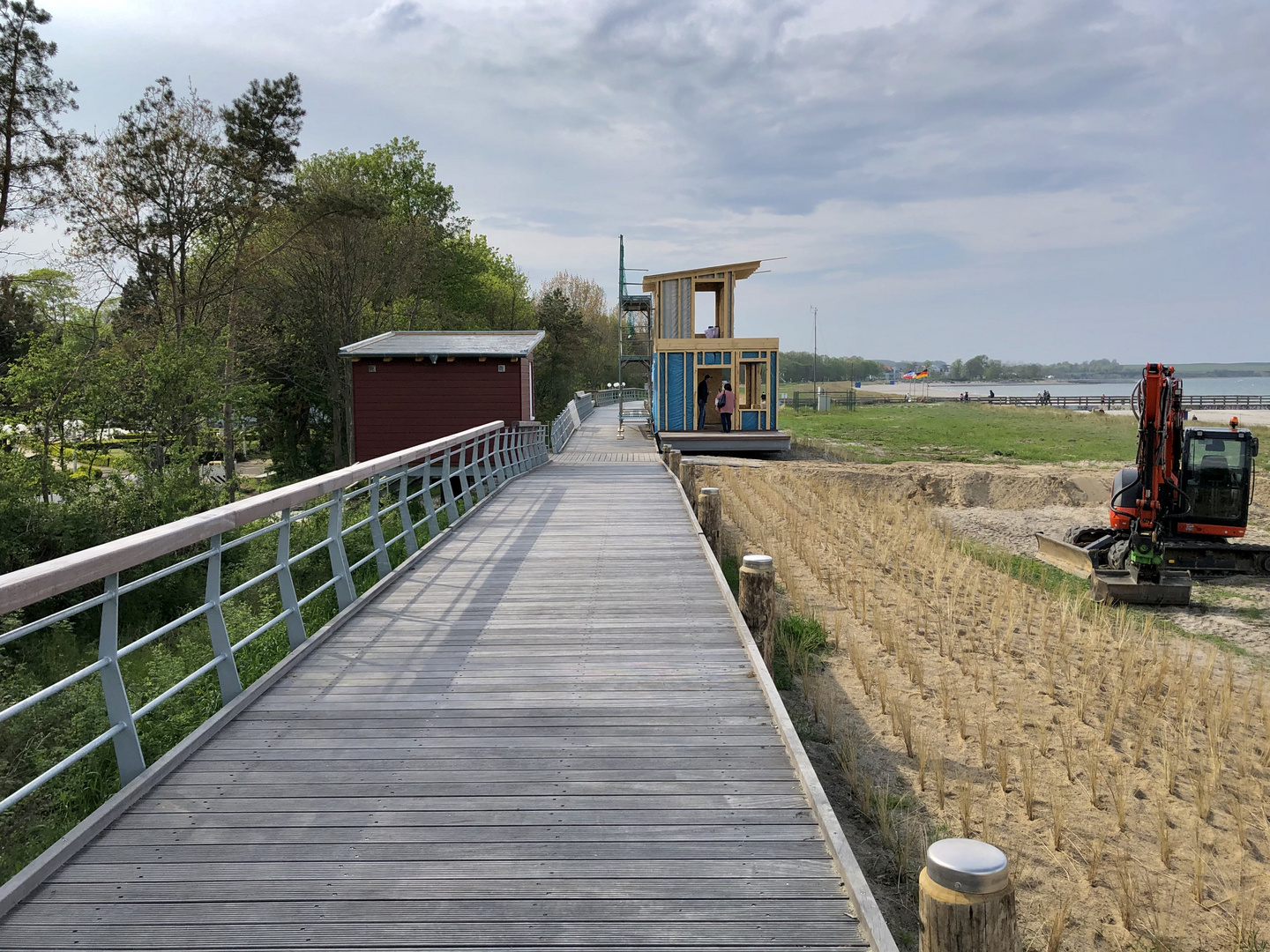 Die neue Strandpromenade Boltenhagen