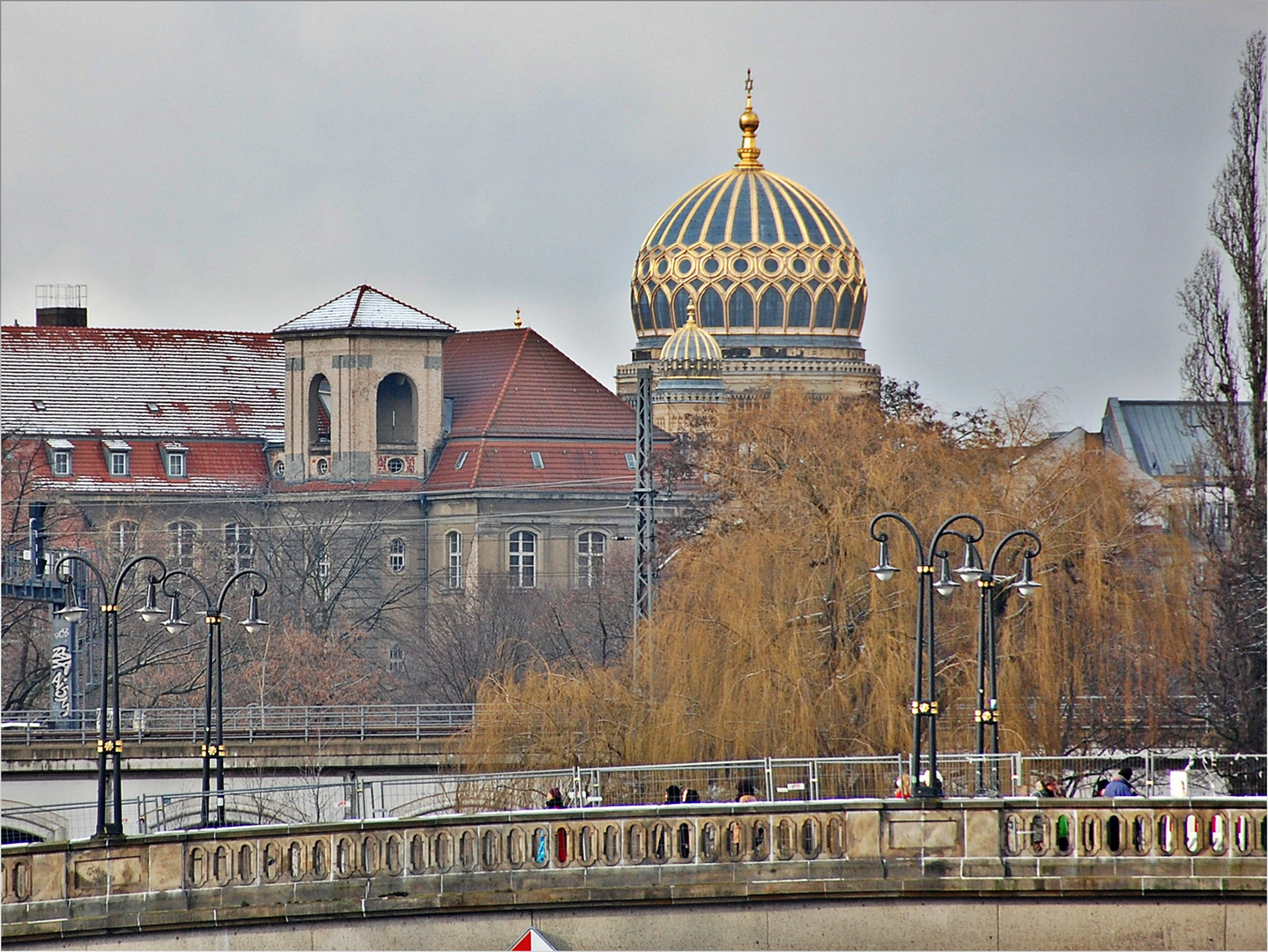 die Neue Synagoge in Berlin