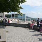 Die neue Terrassenanlage auf dem Drachenfels