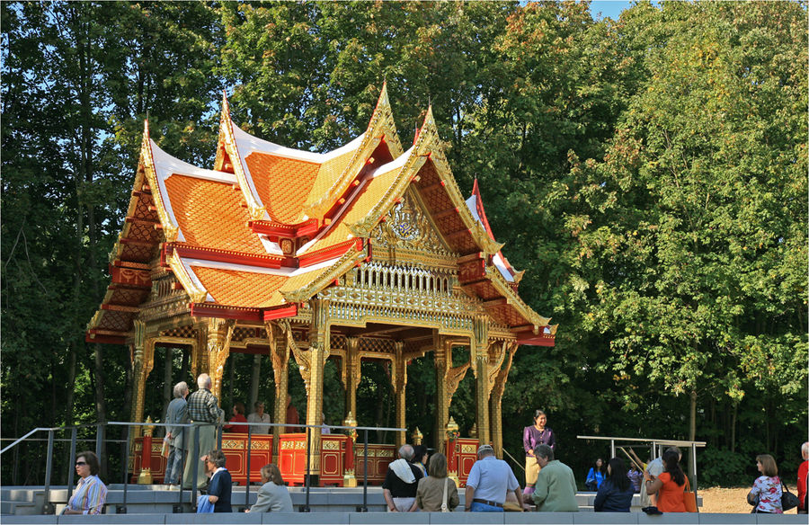 Die neue Thai Sala im Bad Homburger Kurpark 2007