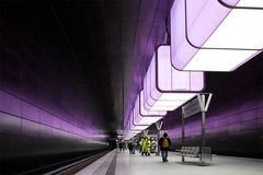 die neue U-Bahn Station