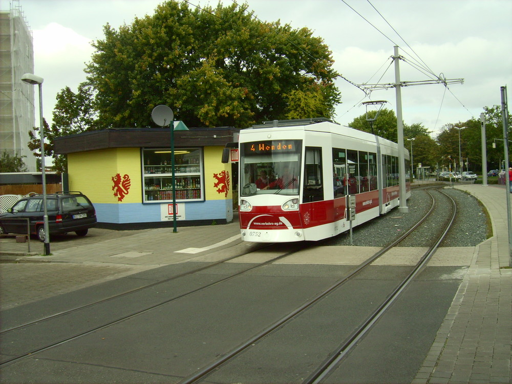 Die neuen Straßenbahnen sind in BS im Einsatz