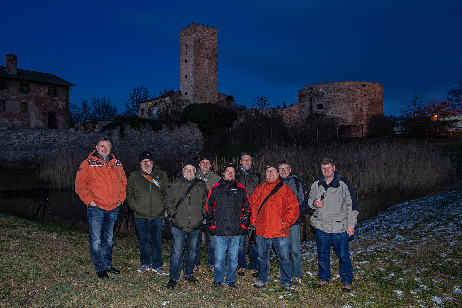 Die neun Staßfurter Stadtmauer Fotografierer...