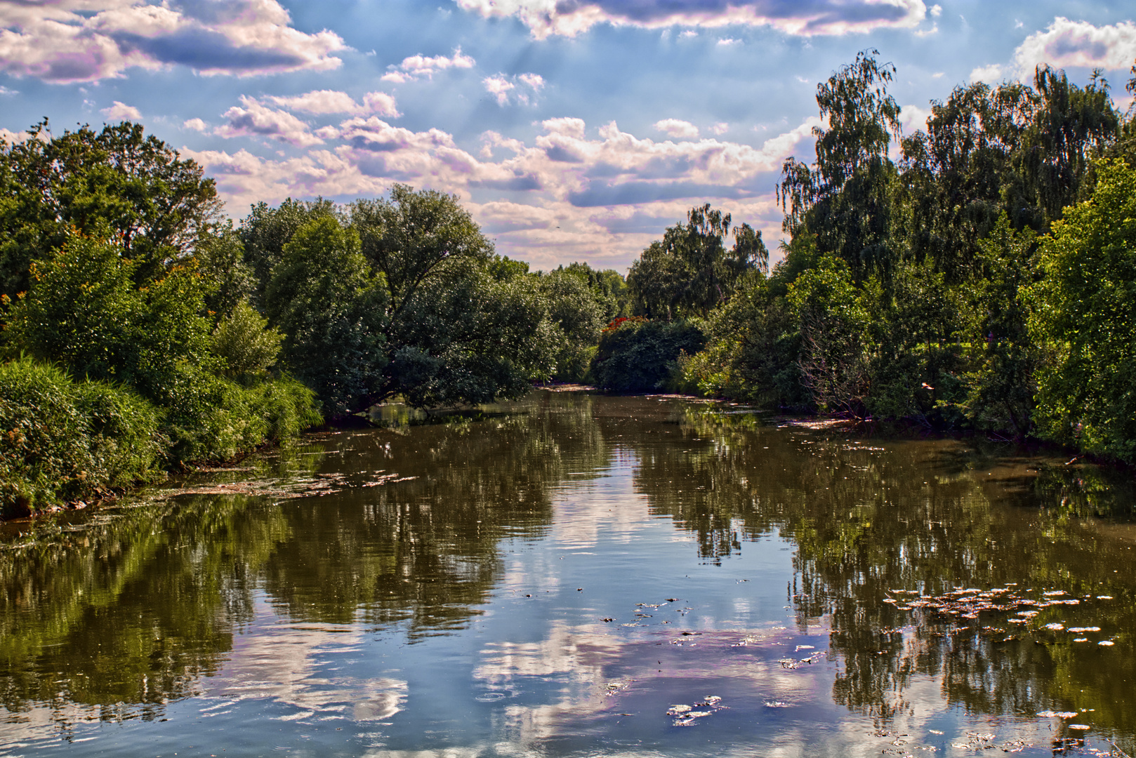 Die Nidda in Frankfurt