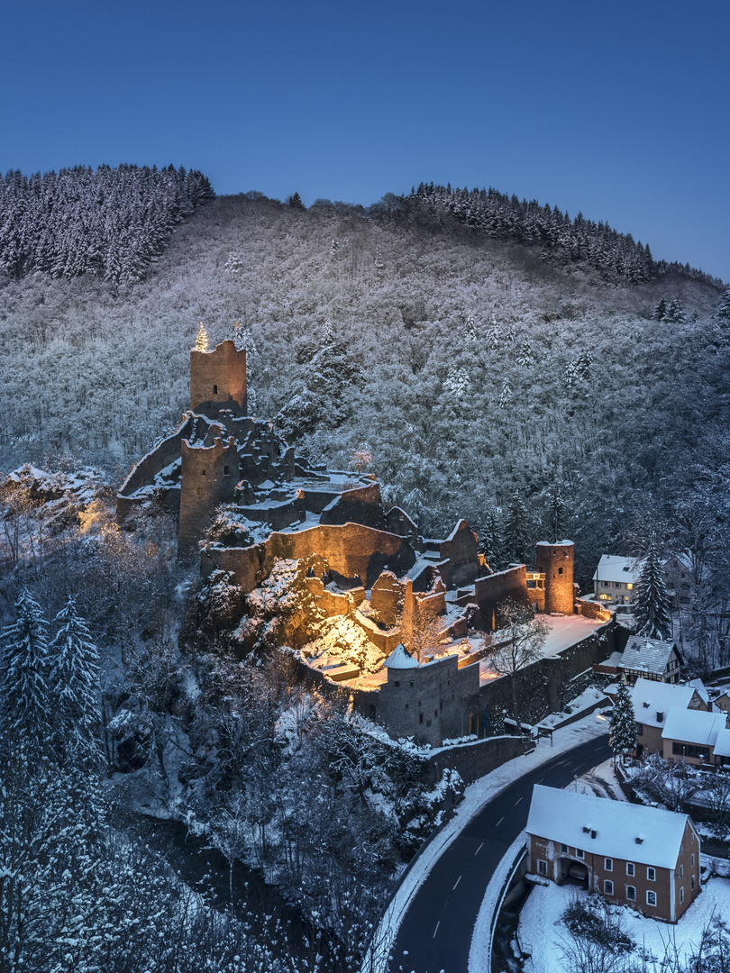 *Die Niederburg von Manderscheid*