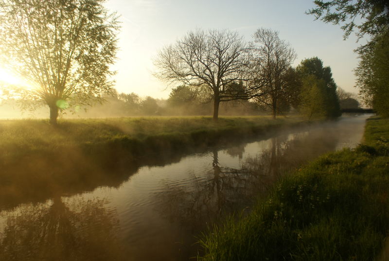 Die Niers am Morgen