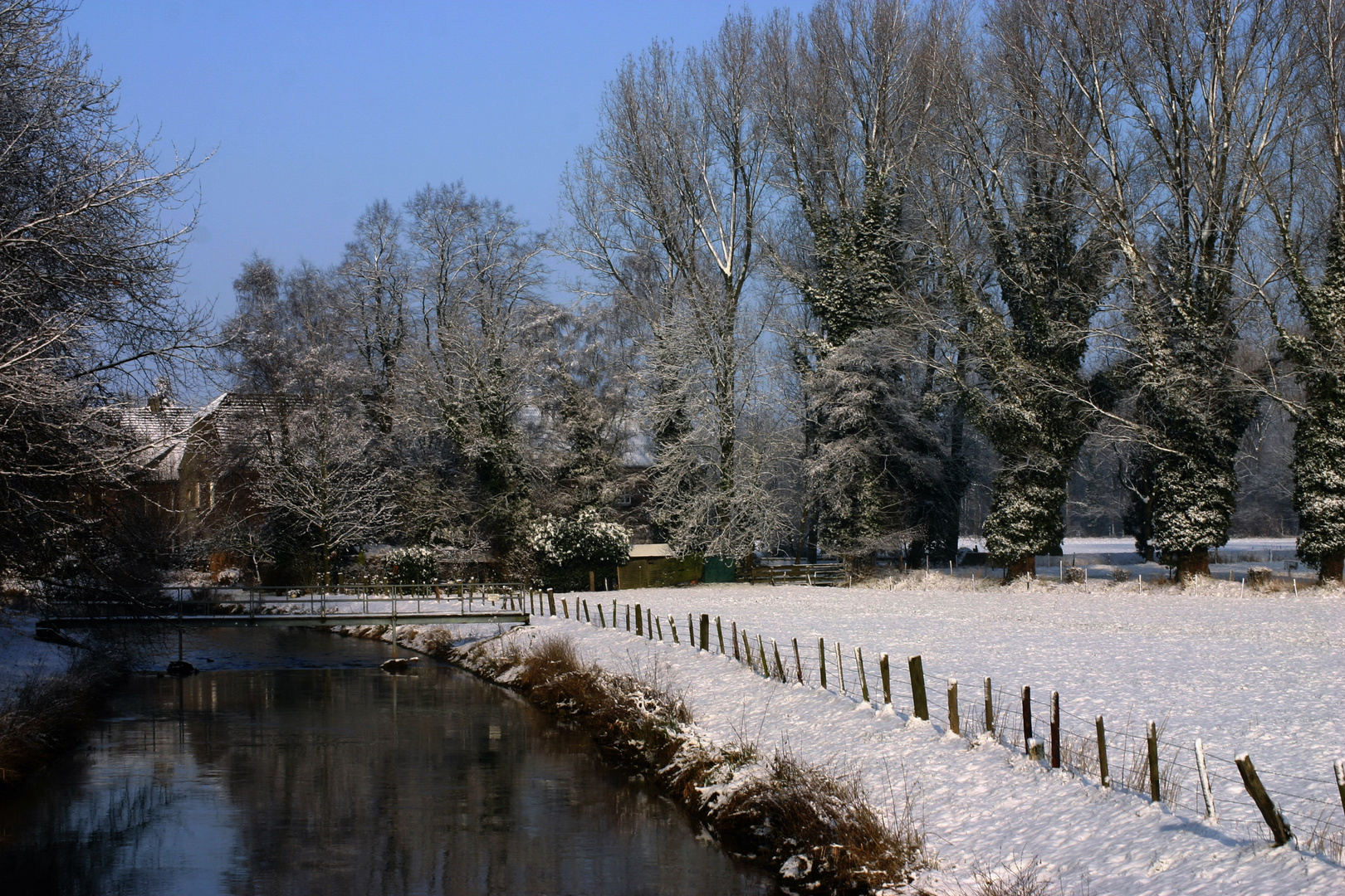 Die Niers bei Grefrath / Niederrhein