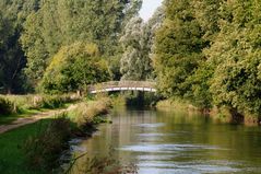 Die Niers im beginnenden Herbst