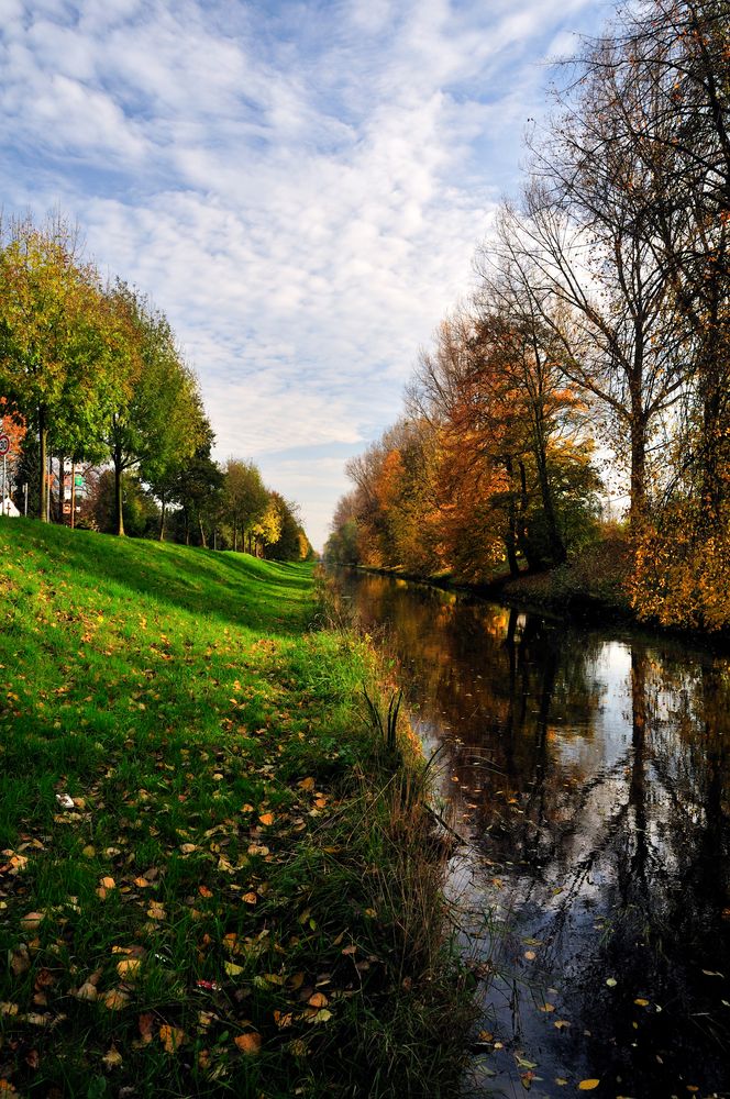 Die Niers im Herbst 2009