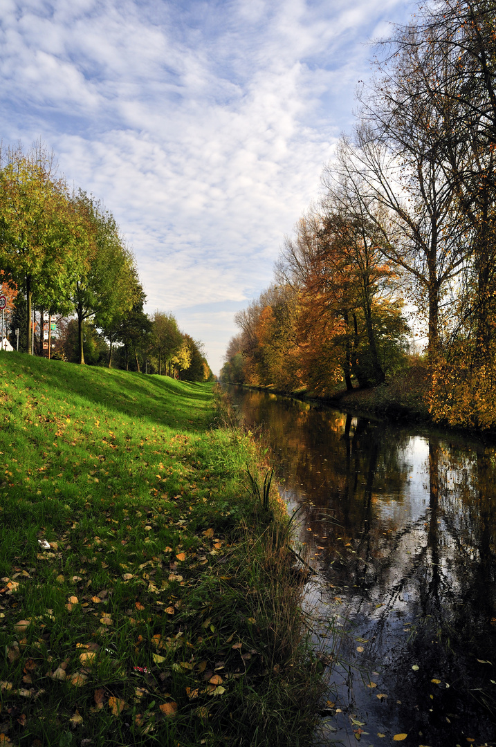 Die Niers im Herbst 2009