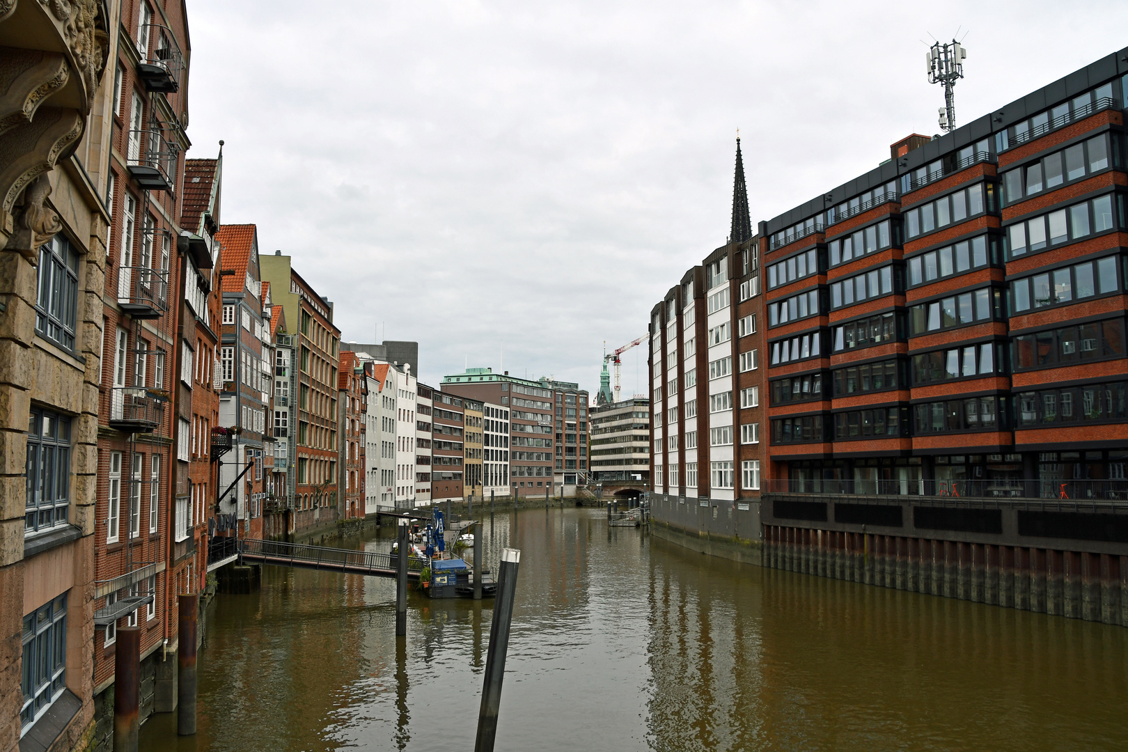 Die Nikolaifleet in Hamburg