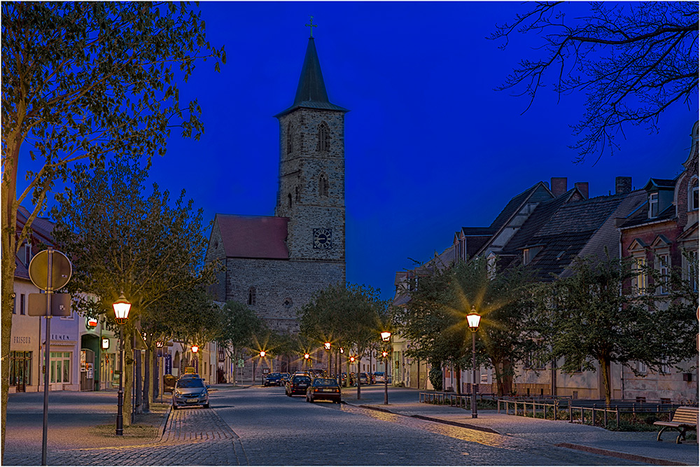 Die Nikolaikirche in Bernburg Waldau