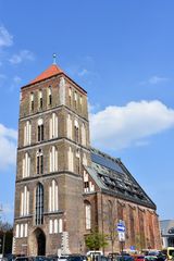 Die Nikolaikirche in der Altstadt von Rostock