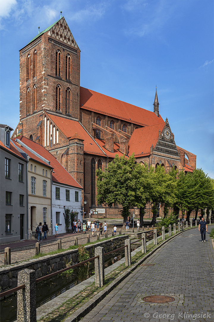 Die Nikolaikirche in Wismar … 