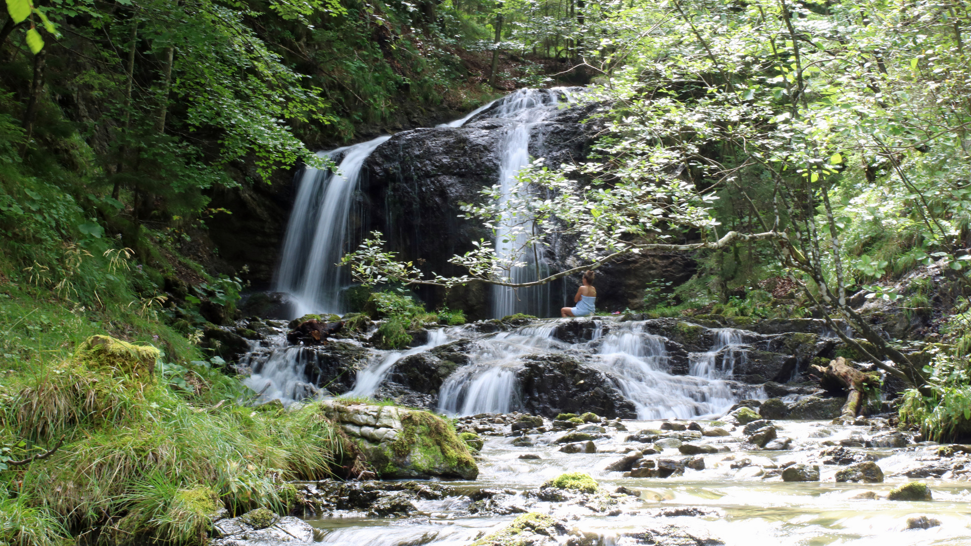 Die Nixe Foto & Bild | landschaft, wasserfälle, bach, fluss & see