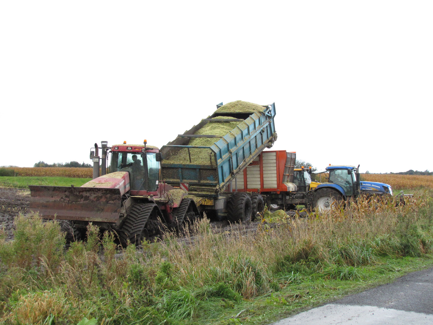 Die noch größere Variante der Überladewagen.