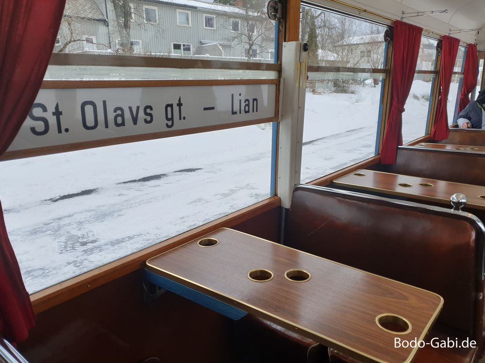 Die nördlichste Straßenbahn der Welt