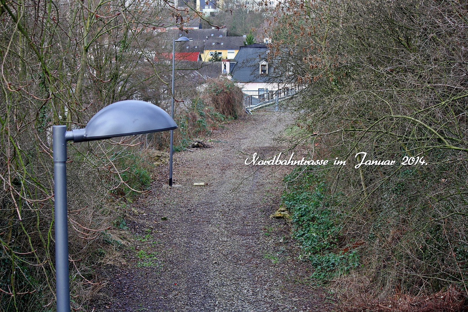 Die Nordbahntrasse, hier Wuppertal/Ost...