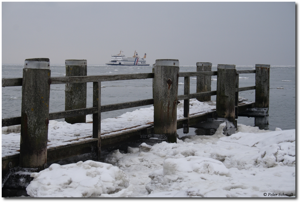 Die "Nordfriesland" vor Föhr