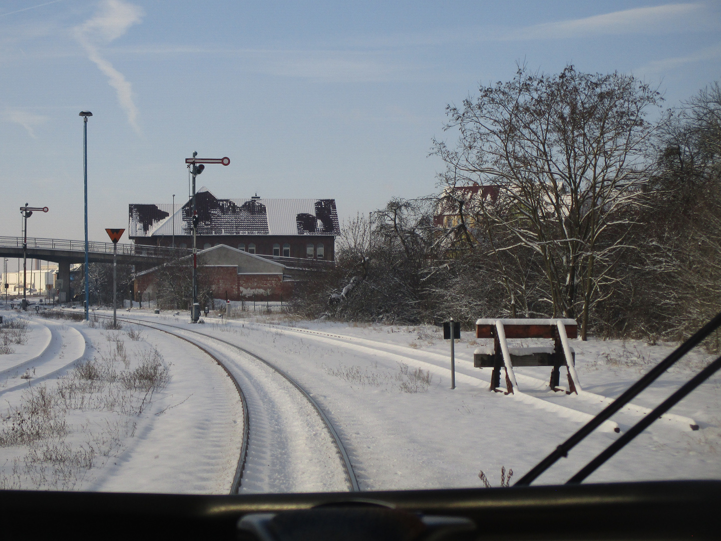 Die Nordhäuser Linie 10 im Schnee 4.