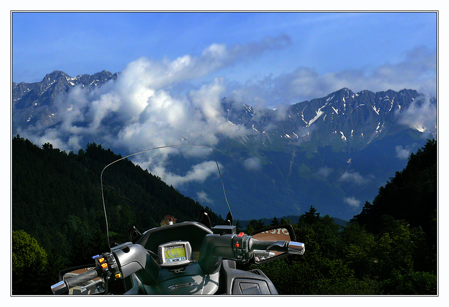 die Nordkette bei Innsbruck