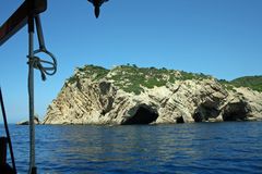 Die Nordküste der Insel Thassos.