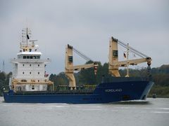 Die NORDLAND auf dem Nord-Ostsee-Kanal