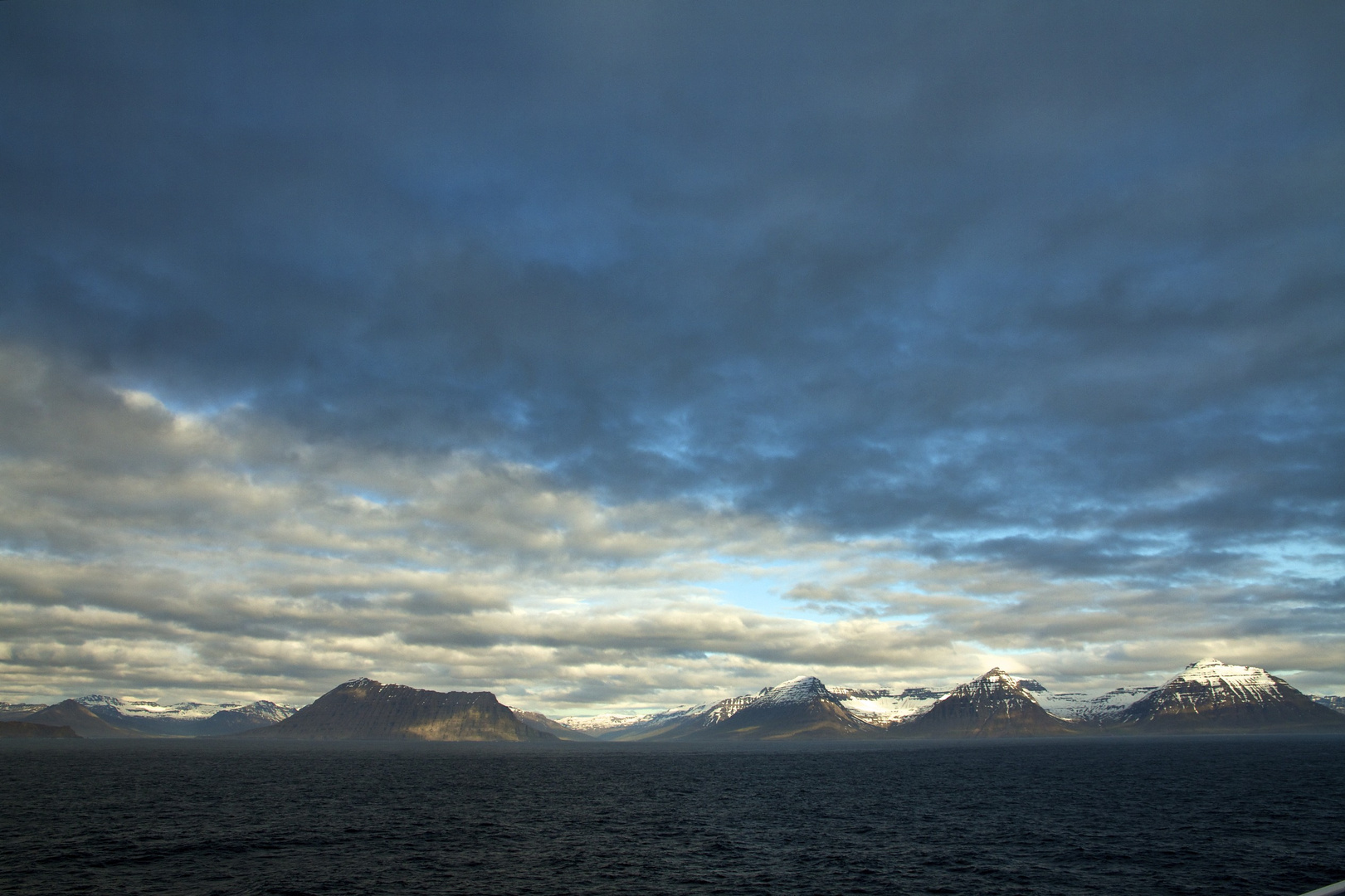 Die Nordostküste bei Seydisfjördur