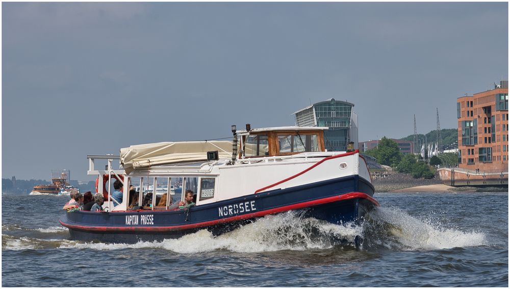 Die Nordsee auf der Elbe