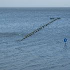 Die Nordsee bei Hochwasser, ,