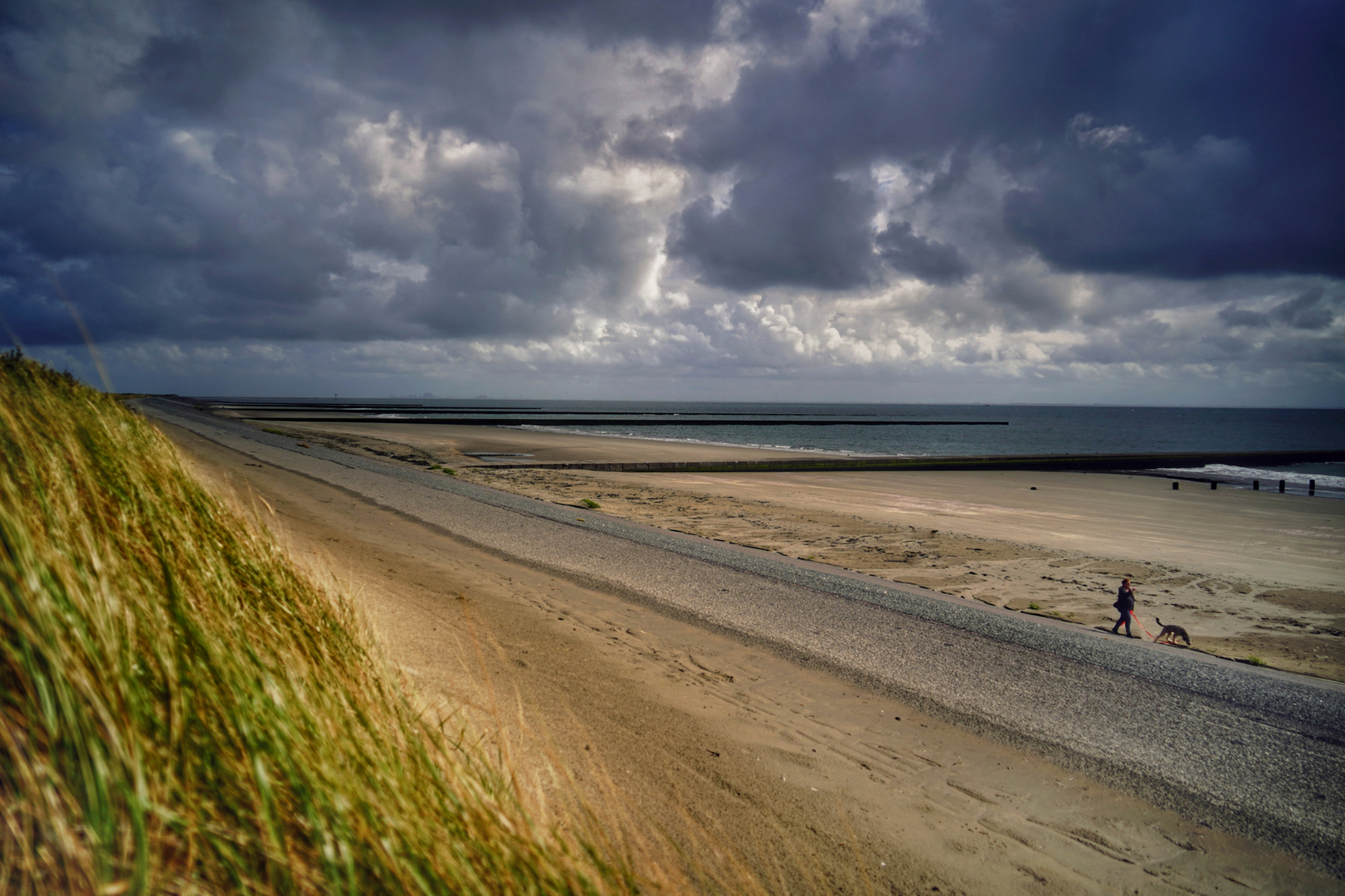 Die Nordsee ist bei jedem Wetter toll! 