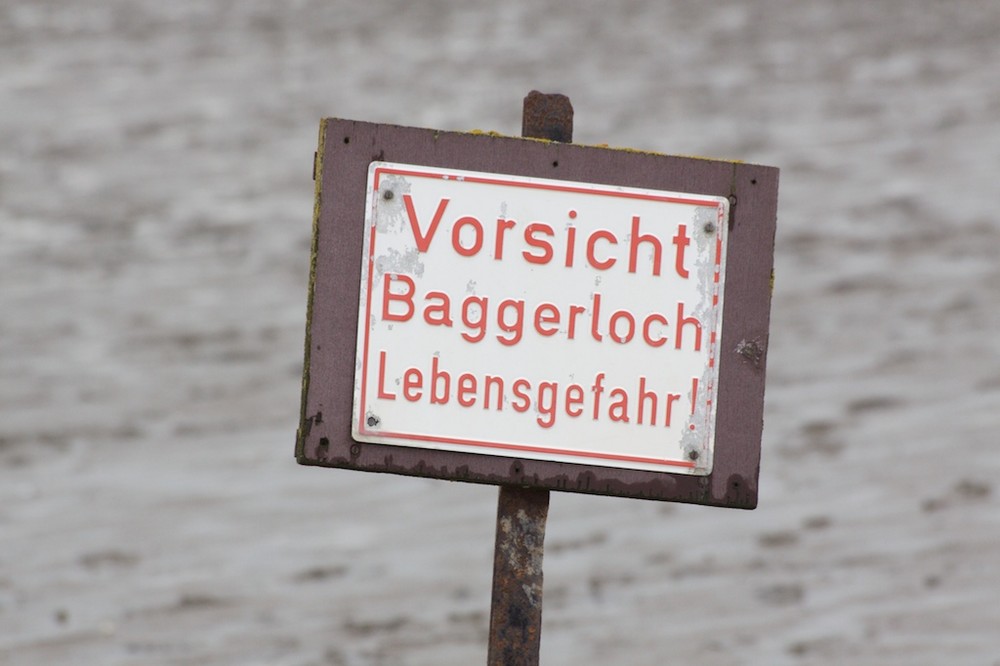 Die Nordsee ist doch nur ein Baggerloch ;-)