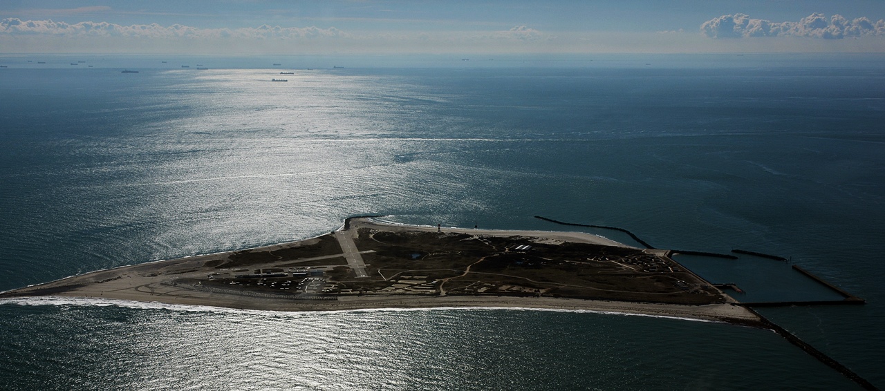 Die Nordsee von oben