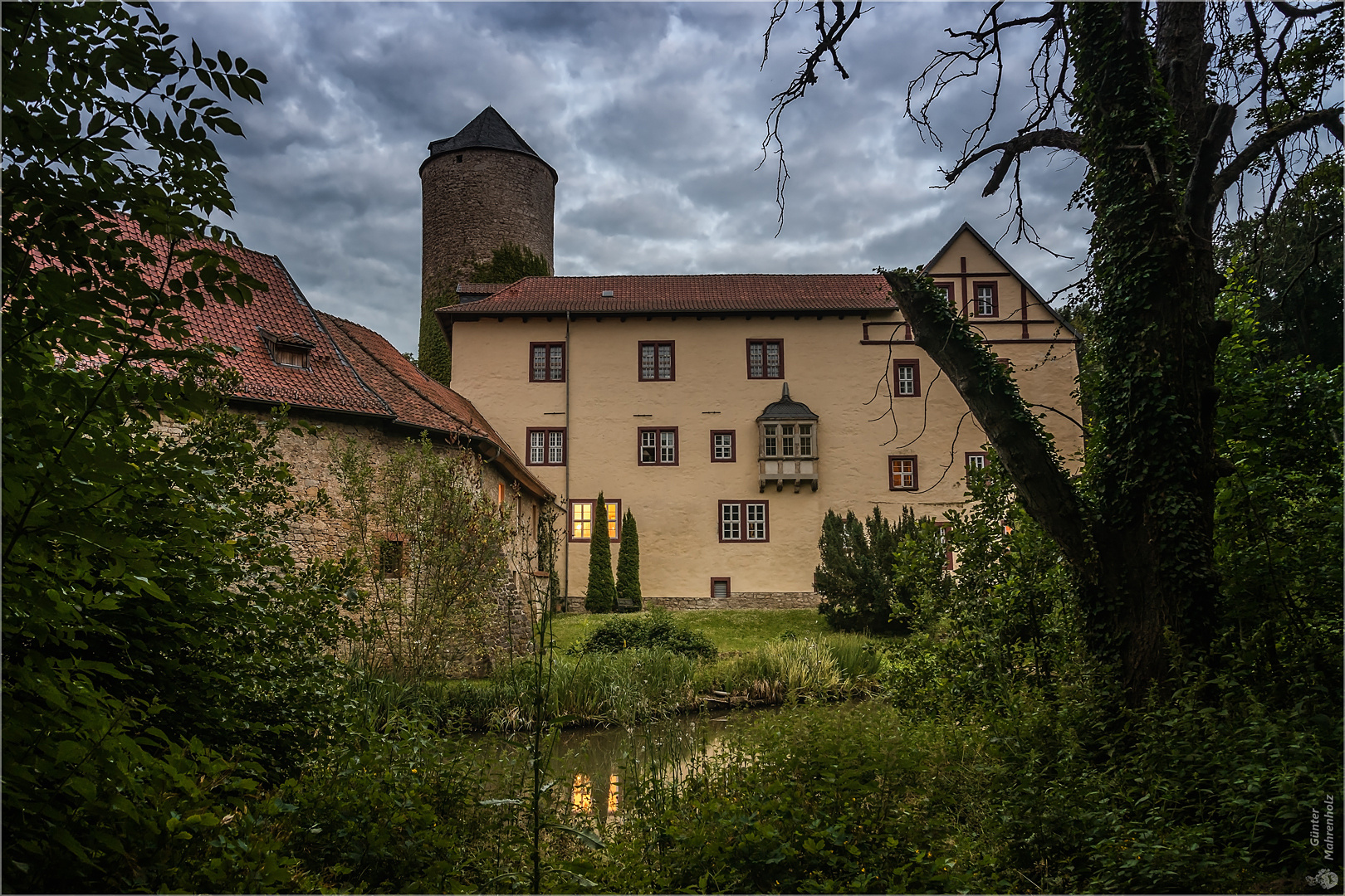 Die Nordwestecke der Westerburg