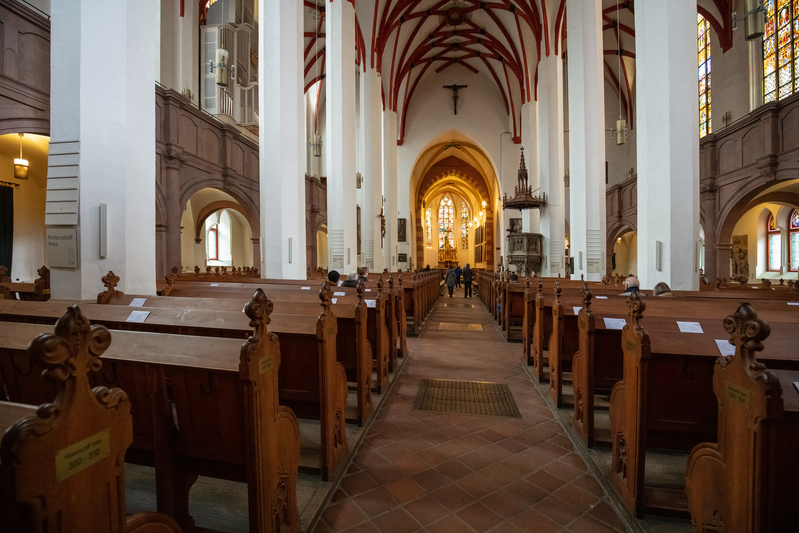 Die normale Ansicht der Thomaskirche